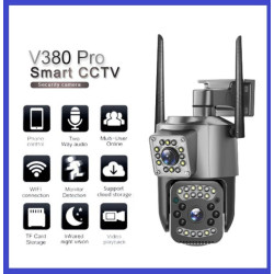 V380 Pro Dual Lens PTZ WiFi Camera 6MP Price in Bangladesh