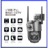 V380 Pro Dual Lens PTZ WiFi Camera 6MP Price in Bangladesh