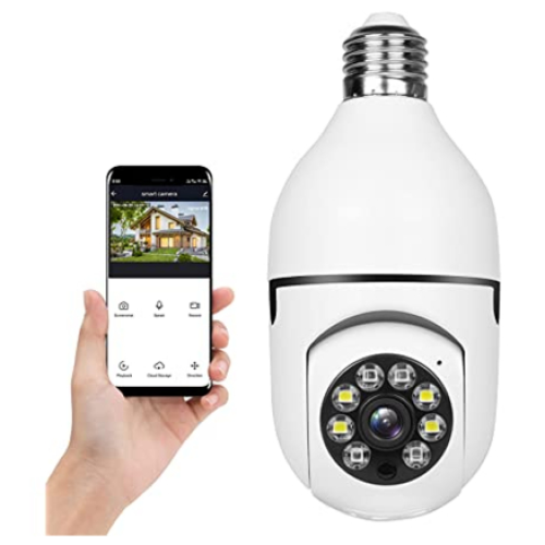 V380 Pro 2MP Single Lens IP Bulb WiFi Camera Price in Bangladesh