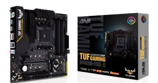 ASUS TUF GAMING B450M PRO II AMD AM4 Micro ATX Gaming Motherboard (China  Version)