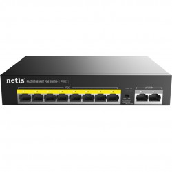 Netis P110C 8POE+2RJ45 100M Standard POE Switch Netis P110C 8POE+2RJ45 100M Standard POE Switch