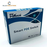 PC POWER SMART CX-4+1+1SFP 4 Port Gigabit PoE Switch