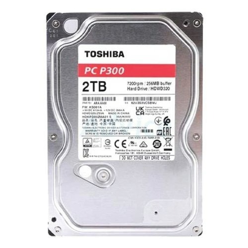 Toshiba P300 2TB 3.5 Inch SATA HDD Bangladesh