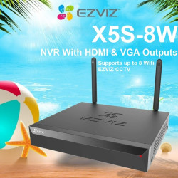 EZVIZ X5S - Wireless NVR with HDMI & VGA Outputs
