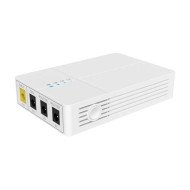 WGP MINI UPS FOR WI-FI ROUTER USB 5V/9V, DC 9V 1A, 12V+12V, 2A (10500mAh)# OPTIMA 302 WHITE