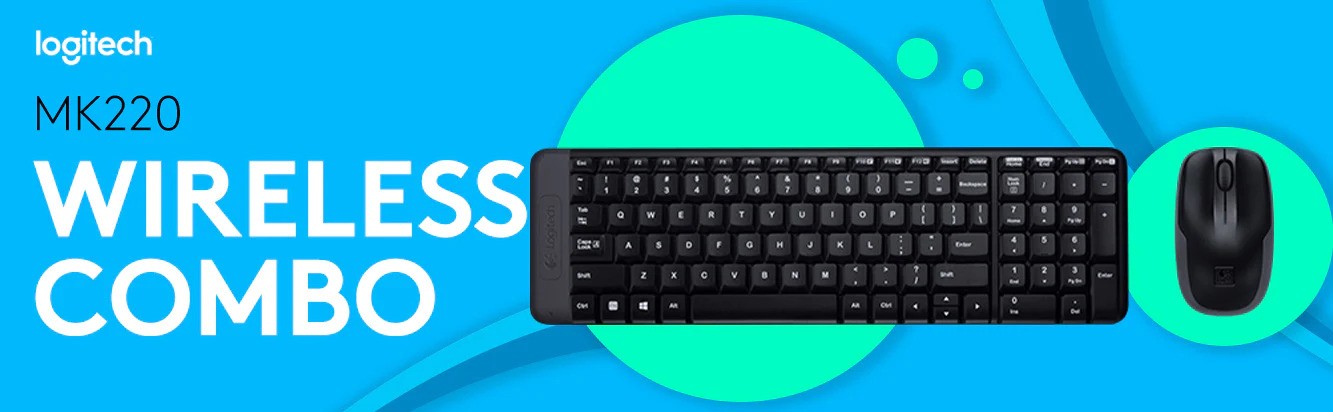 Logitech MK220 Wireless Keyboard and Mouse Combo Price BD